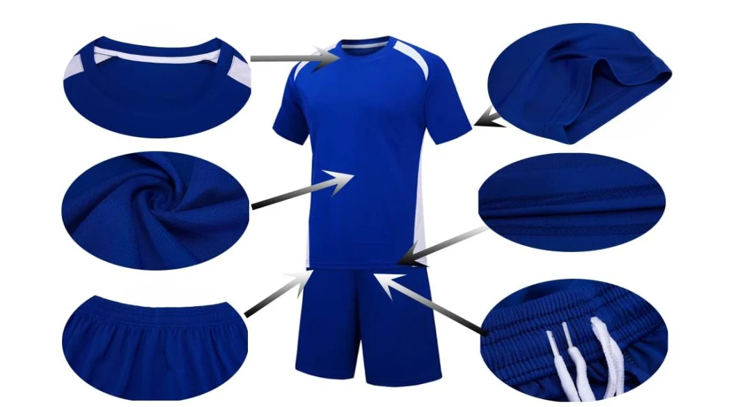 New Custom Sublimation Soccer Uniform Set Thailand Quality Soccer Jersey