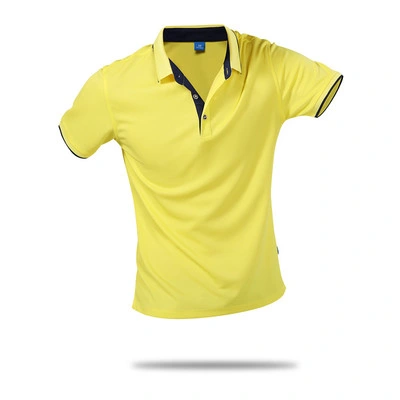 Dry Fit Plain Men&prime;s Polo Shirt for Sports