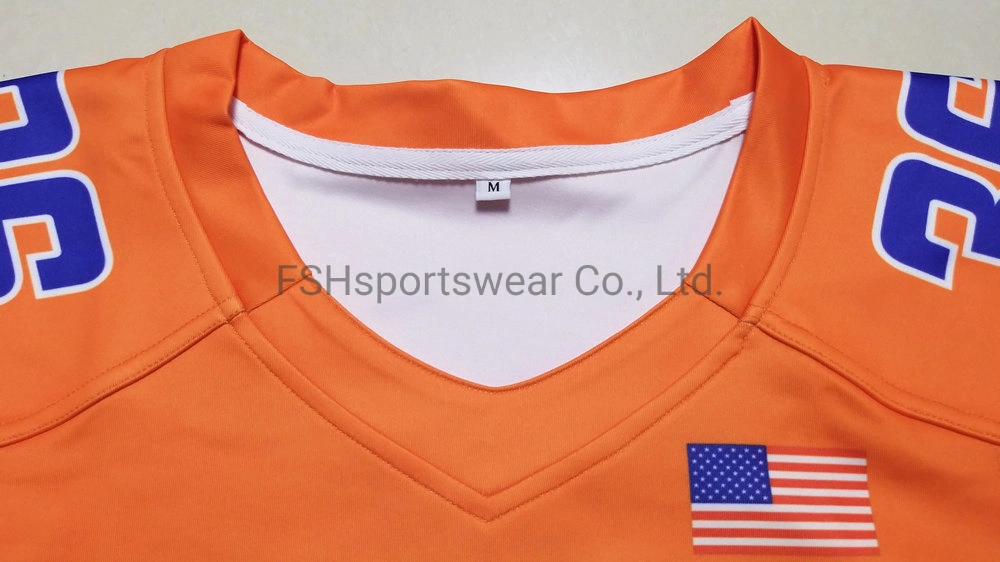 New Design Custom Made Full Sublimation Printing American Football Jerseys