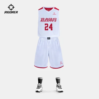 Sports Wear Competition Style for Men Light Weight Basketball Uniform Custom Numberr Team Name