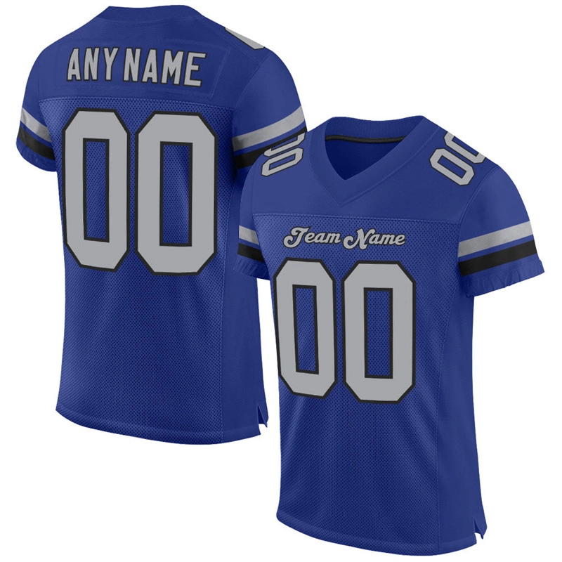 Multi Color Sublimation Deep Custom Design American Football Jersey