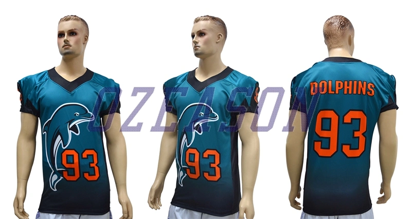 Custom Blank Red American Football Practice Uniform Men American Football Jersey