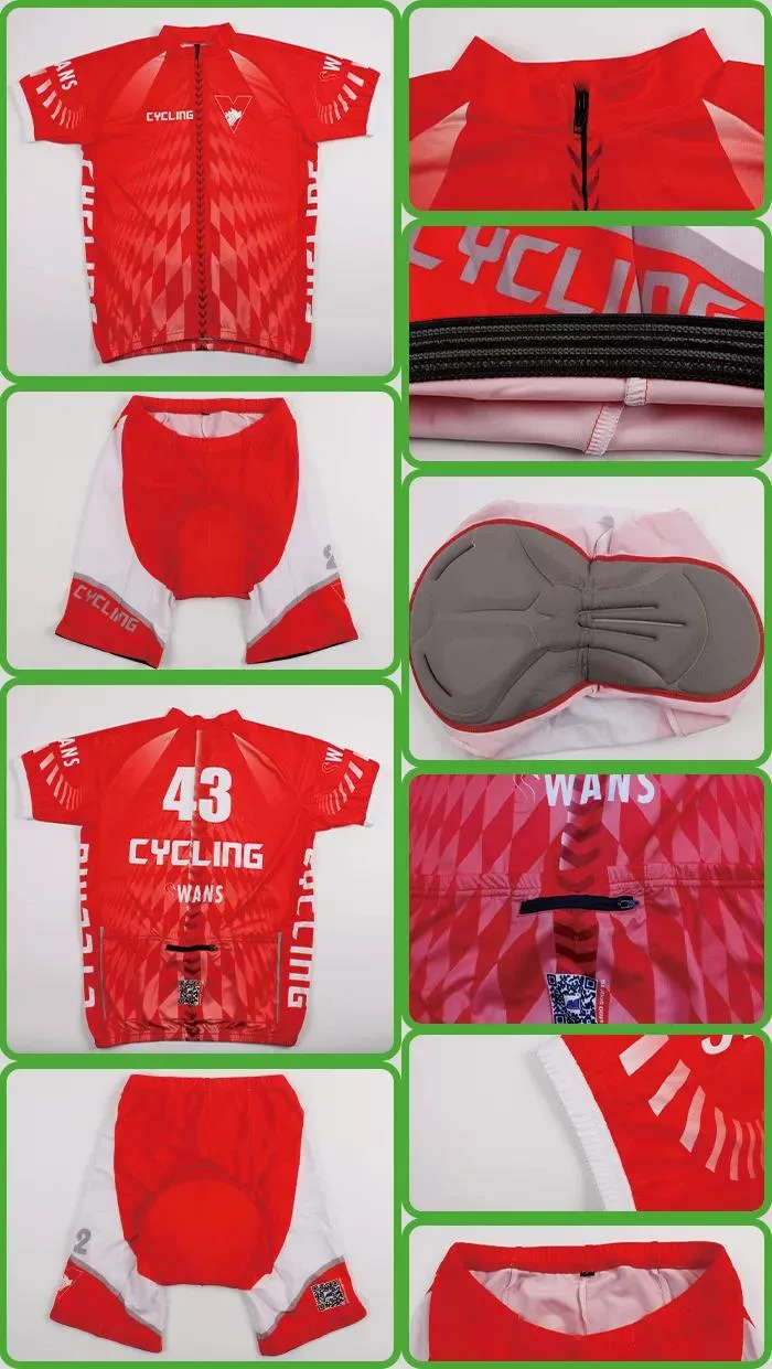 Women&prime; S Mountain Bike Riding Cycling Sports Team Uniform Clothes Wear