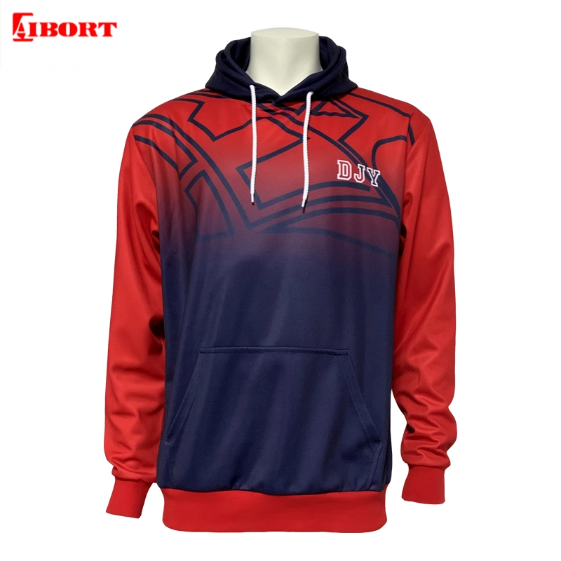 Aibort Sports Jersey Sublimation Printing Custom Breathable Pullover Sweatshirt Hoodie