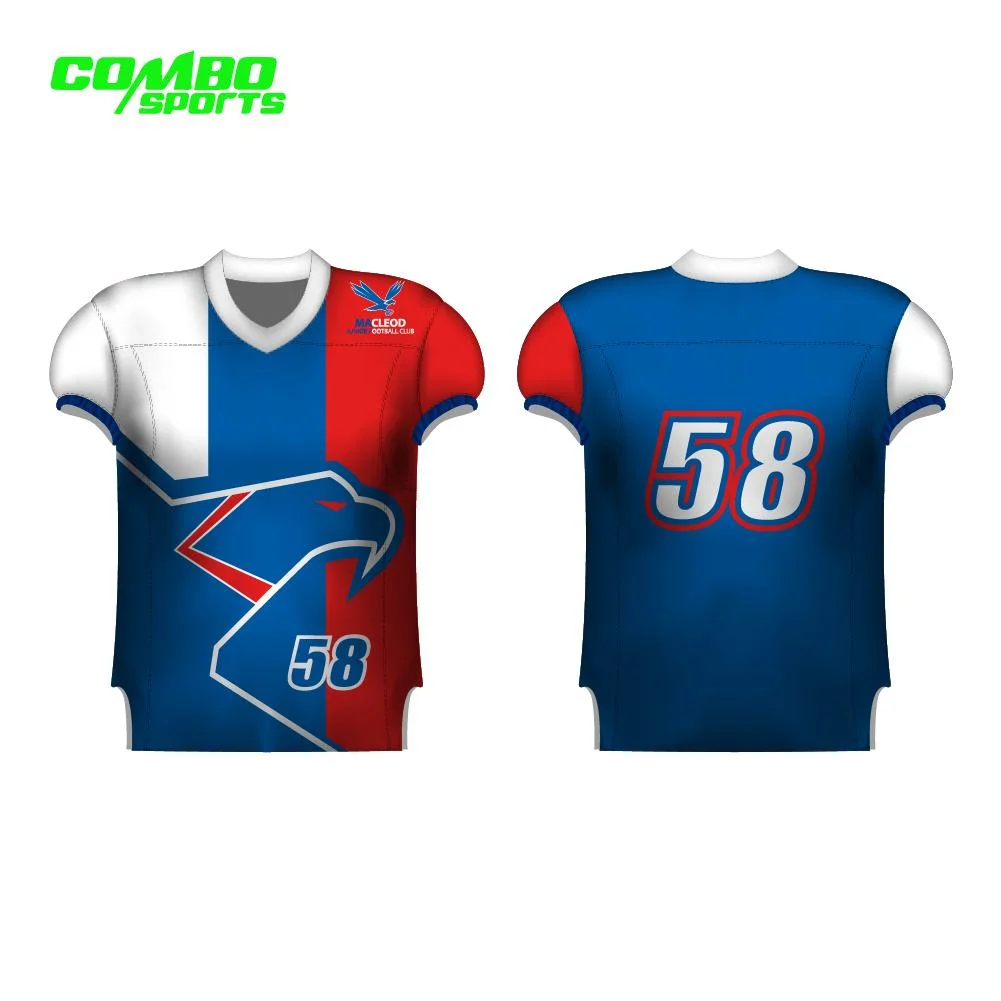 Design Custom Your Own Rugby Jersey Team Suit Uniform Sweat Suit American Football Jersey