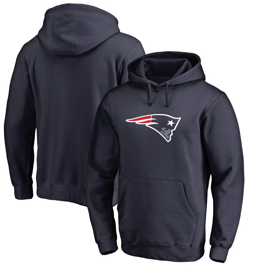 Patriots Pullover Hoodie Custom Logo Printed Rugby Training Jersey