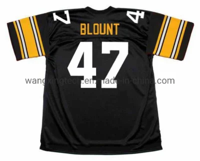 Mel Blount Pittsburgh1979 Vintage Home American Football Jersey