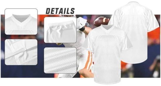 Multi Color Sublimation Deep Custom Design American Football Jersey